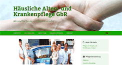 Desktop Screenshot of krankenpflege-gruenberg.de