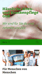 Mobile Screenshot of krankenpflege-gruenberg.de